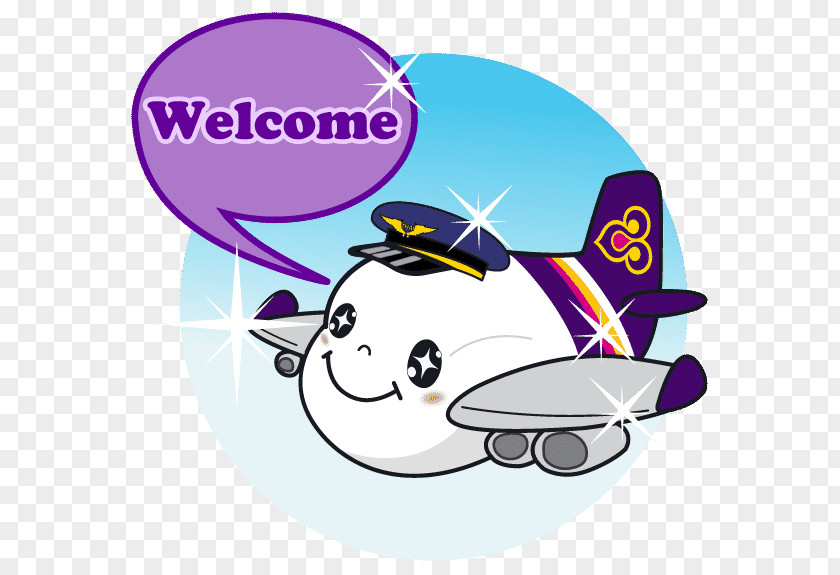 Thai Airways Airplane Aircraft Sticker Company Clip Art PNG