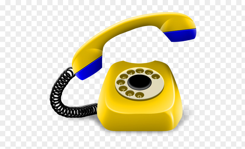 YELLOW Telephone Call IPhone PNG