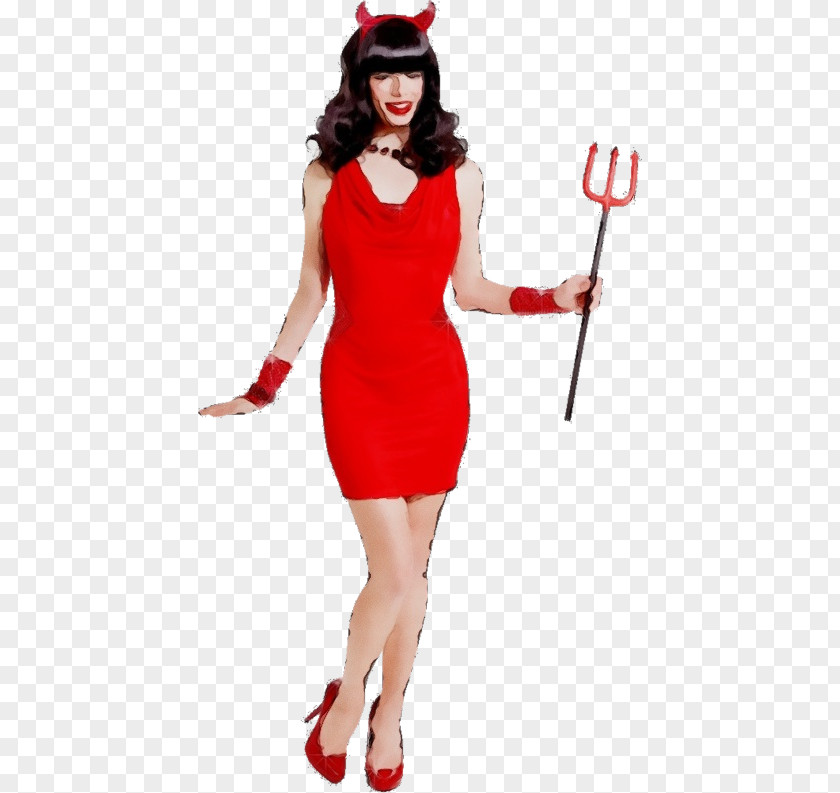 Costume Design Accessory Clothing Red Fashion Model Dress PNG