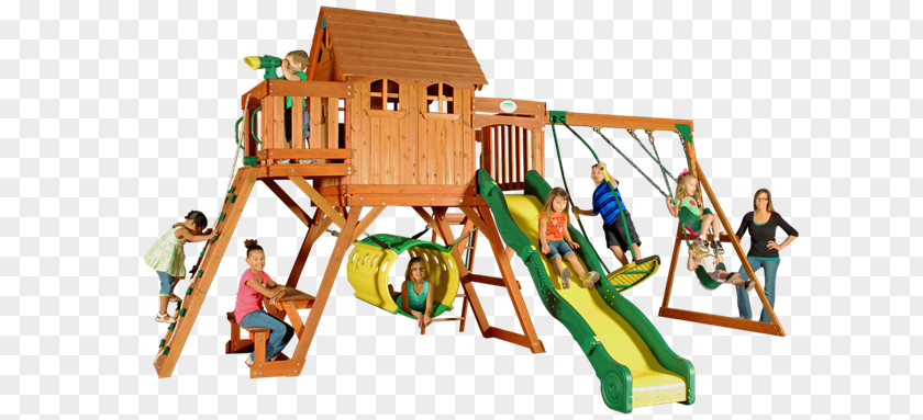 Dinosaurs In Your Backyard Playground Slide Swing Outdoor Playset Child PNG