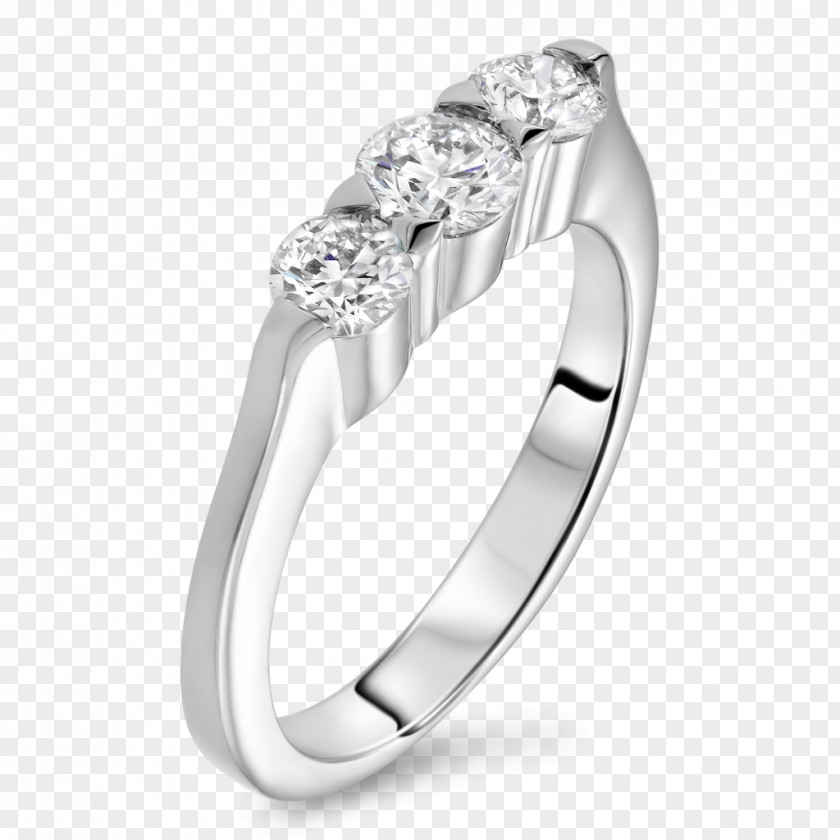 Ring Engagement Diamond Silver Jewellery PNG