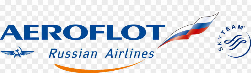 Airplane Logo Aeroflot Airline SkyTeam PNG