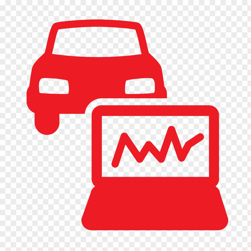 Compact Car Red Cartoon PNG