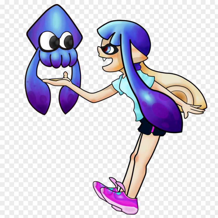 Inkling Squid Homo Sapiens Finger Human Behavior Clip Art PNG