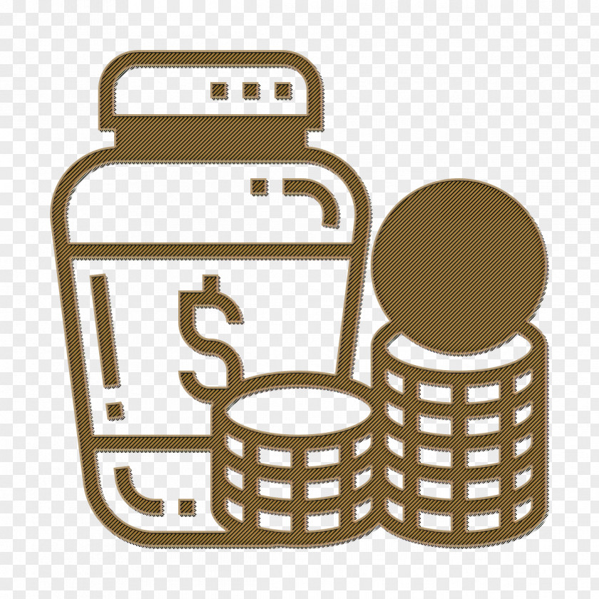 Money Jar Icon Crowdfunding PNG