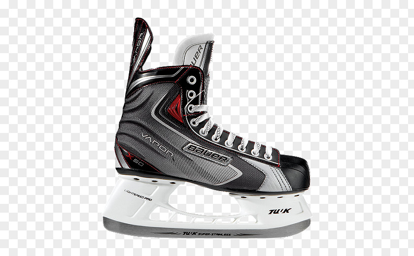 Nike Bauer Vapor Skates Ice Hockey Equipment Skating PNG