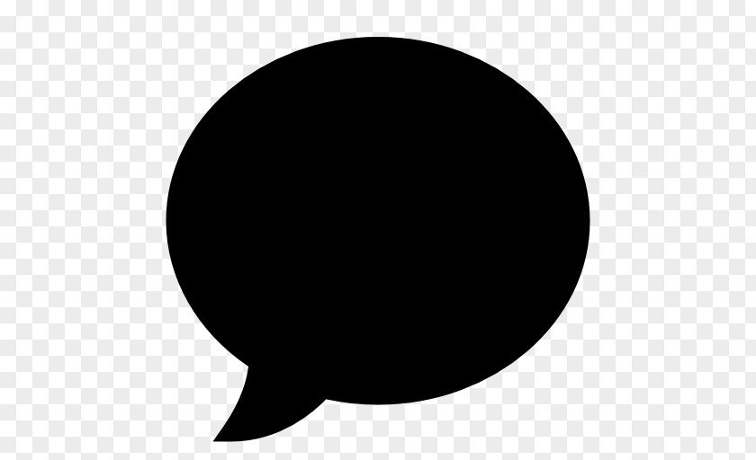 Speech Bubbles Black And White Monochrome Photography Circle PNG