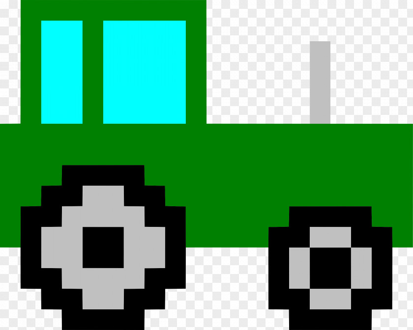 Tractor Pixel Art Drawing Car Clip PNG