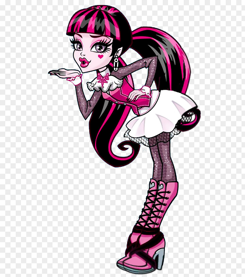 Doll Monster High Draculaura Original Gouls CollectionClawdeen Wolf PNG