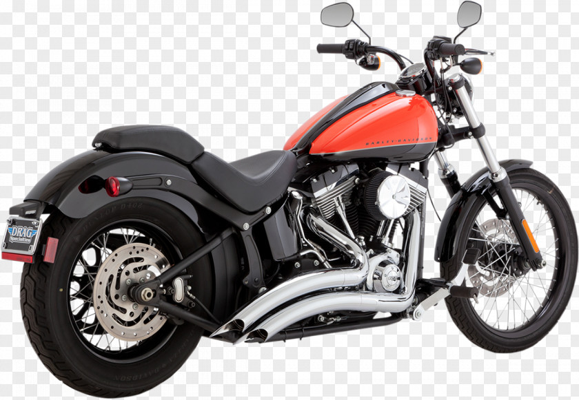 Motorcycle Exhaust System Softail Harley-Davidson Super Glide PNG