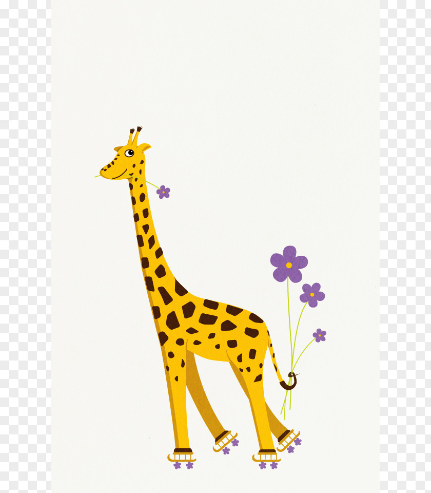 Giraffe Cartoon Picture Baby Giraffes Clip Art PNG