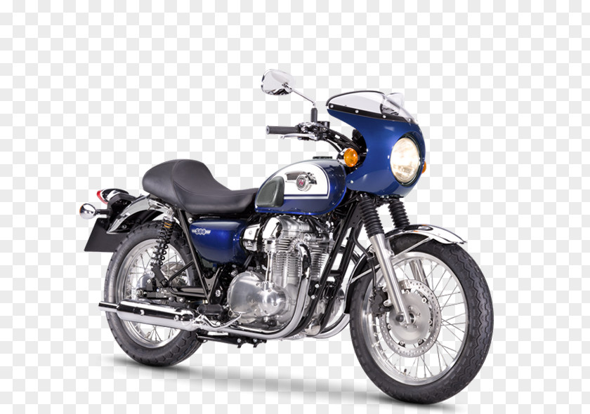 Motorcycle Kawasaki W800 Motorcycles Café Racer Heavy Industries PNG
