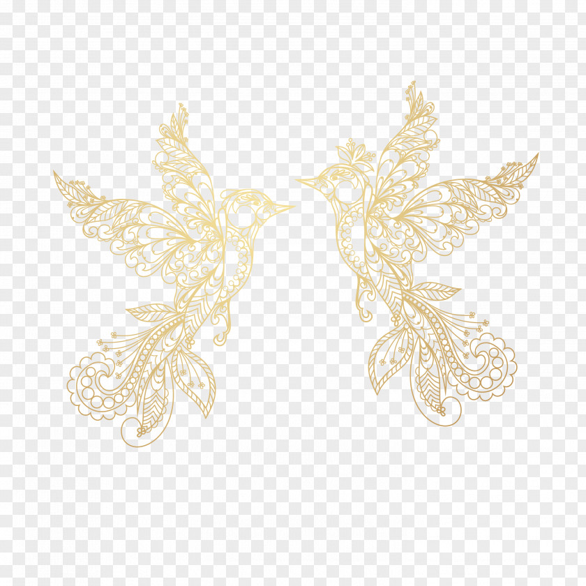 Wedding Elements Bird Download Icon PNG