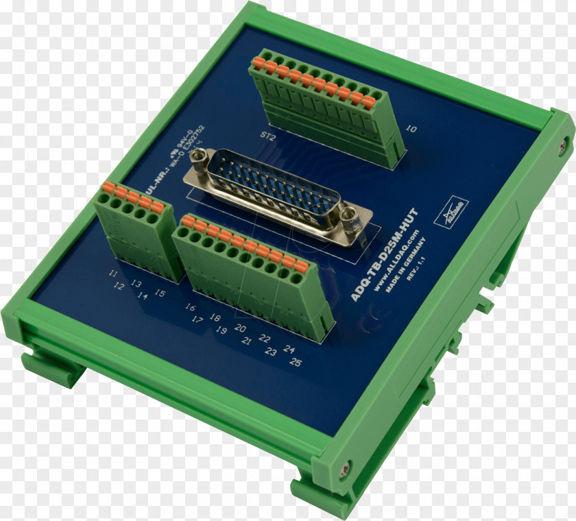 Microcontroller D-subminiature Terminal Electronics Electrical Connector PNG