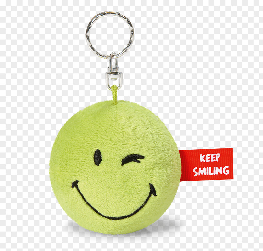 Nici Key Chains NICI AG Plush Smiley Carabiner PNG