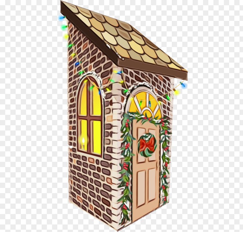 Shed Gingerbread House Playhouse Roof PNG