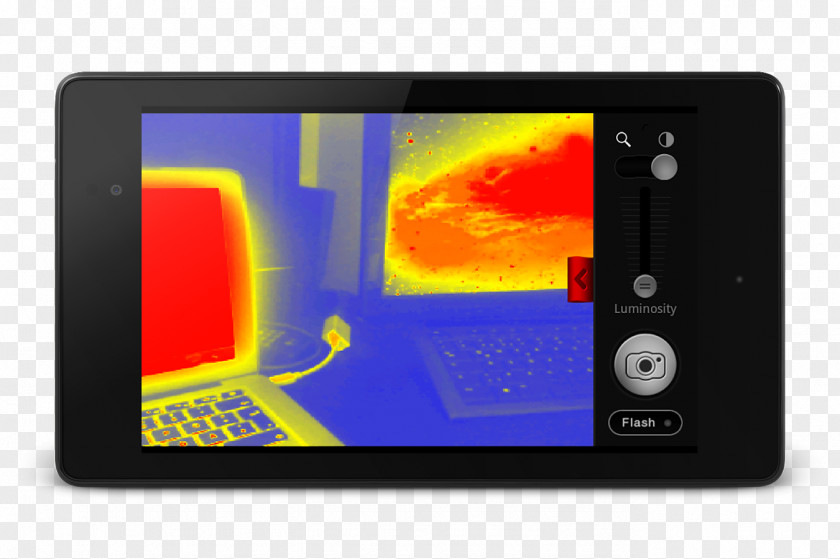 Camera Thermal Vision Effects Thermographic Android Night PNG
