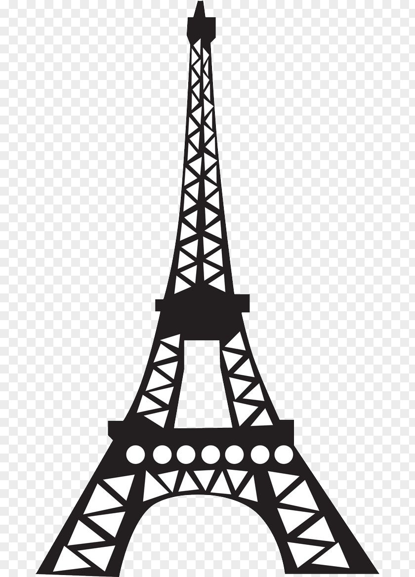 Eiffel Vector Tower Clip Art Image Drawing PNG