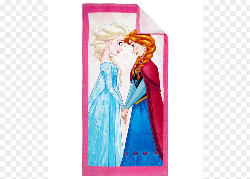 Elsa Anna Towel Disney Princess Walt Pictures PNG