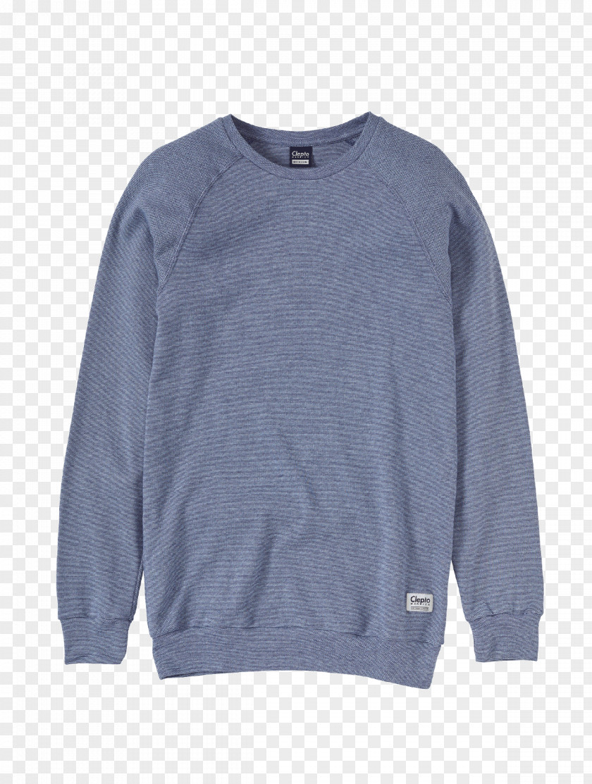Light Strick T-shirt Sleeve Sweater Blue Bluza PNG