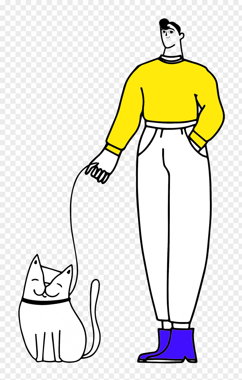 Walking The Cat PNG