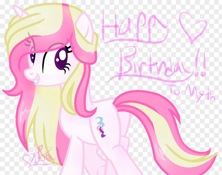 Birthday Pony Horse PNG