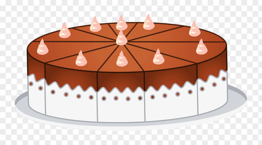 Chocolate Cake Birthday Cupcake Milk Cream PNG