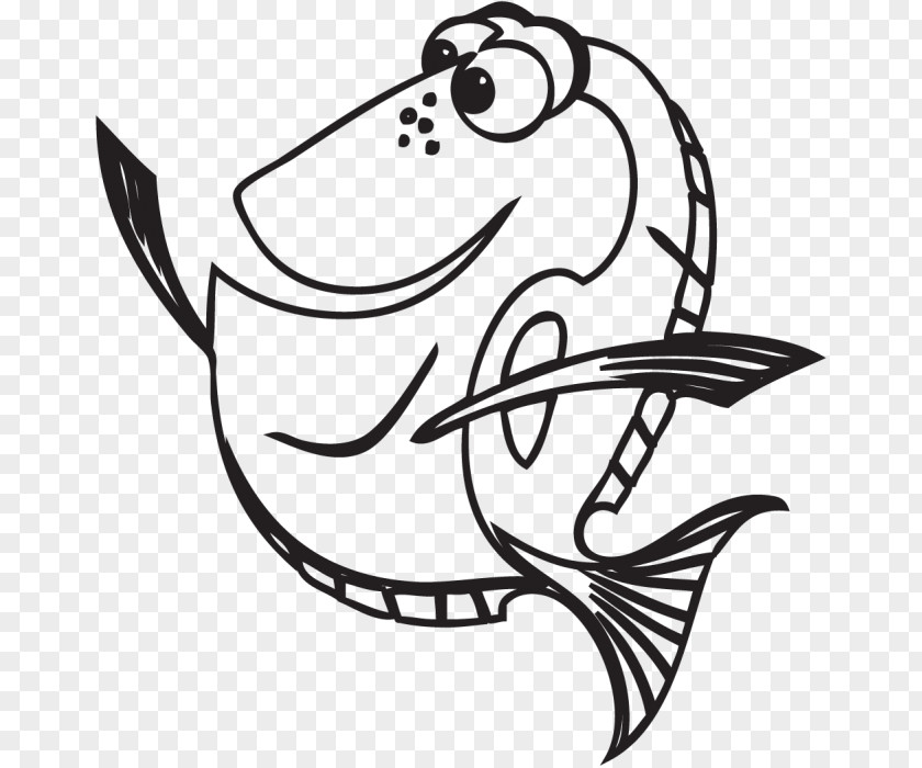 Dory Nemo Coloring Book Finding Drawing Line Art PNG