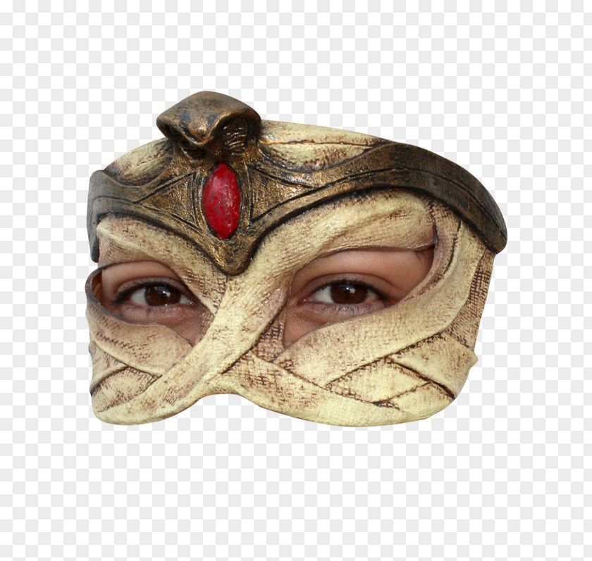 Egypt Costume Disguise Carnival Latex Mask PNG