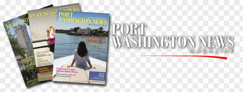Magazine Ad Port Washington News Manhasset Advertising Roslyn PNG