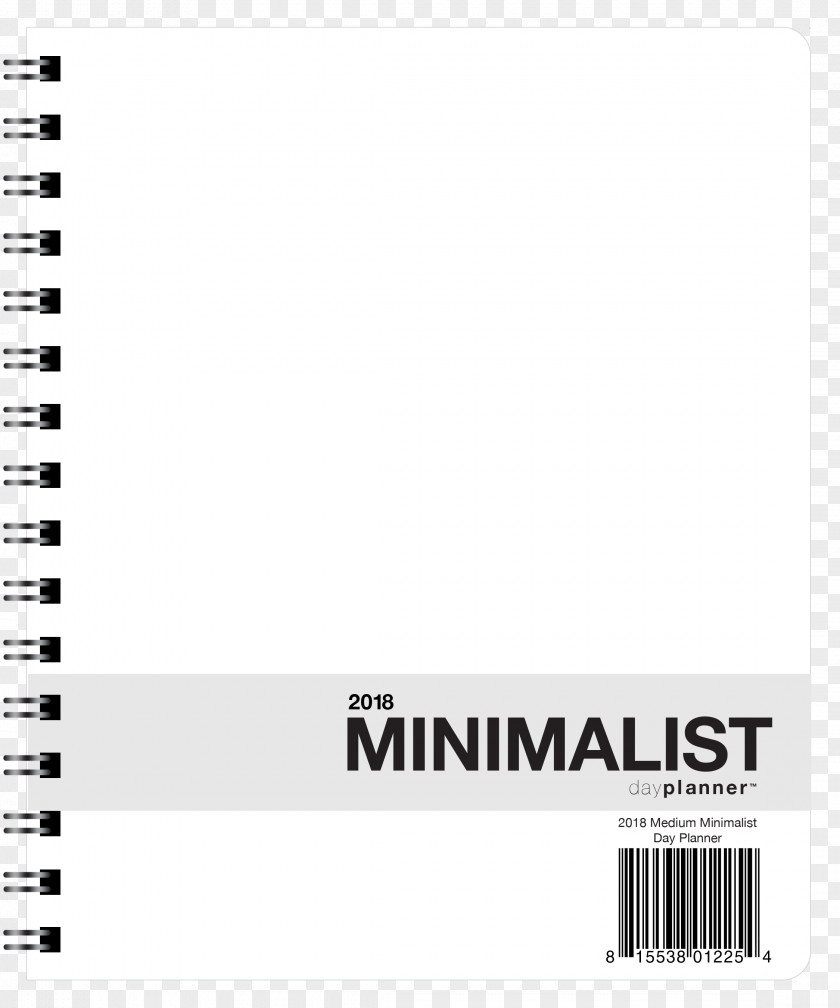 Minimal New Personal Paper Organizer Calendar Minimalism Month PNG