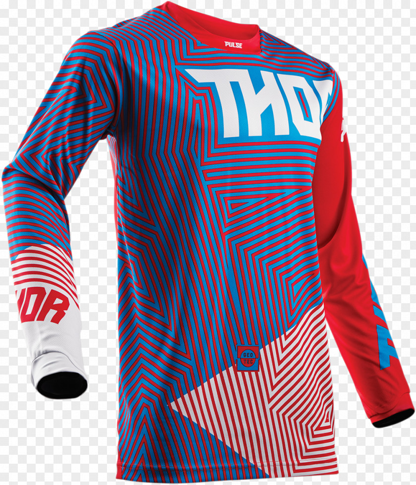 Moto Cross Thor Motocross Jersey Motorcycle Sweater PNG