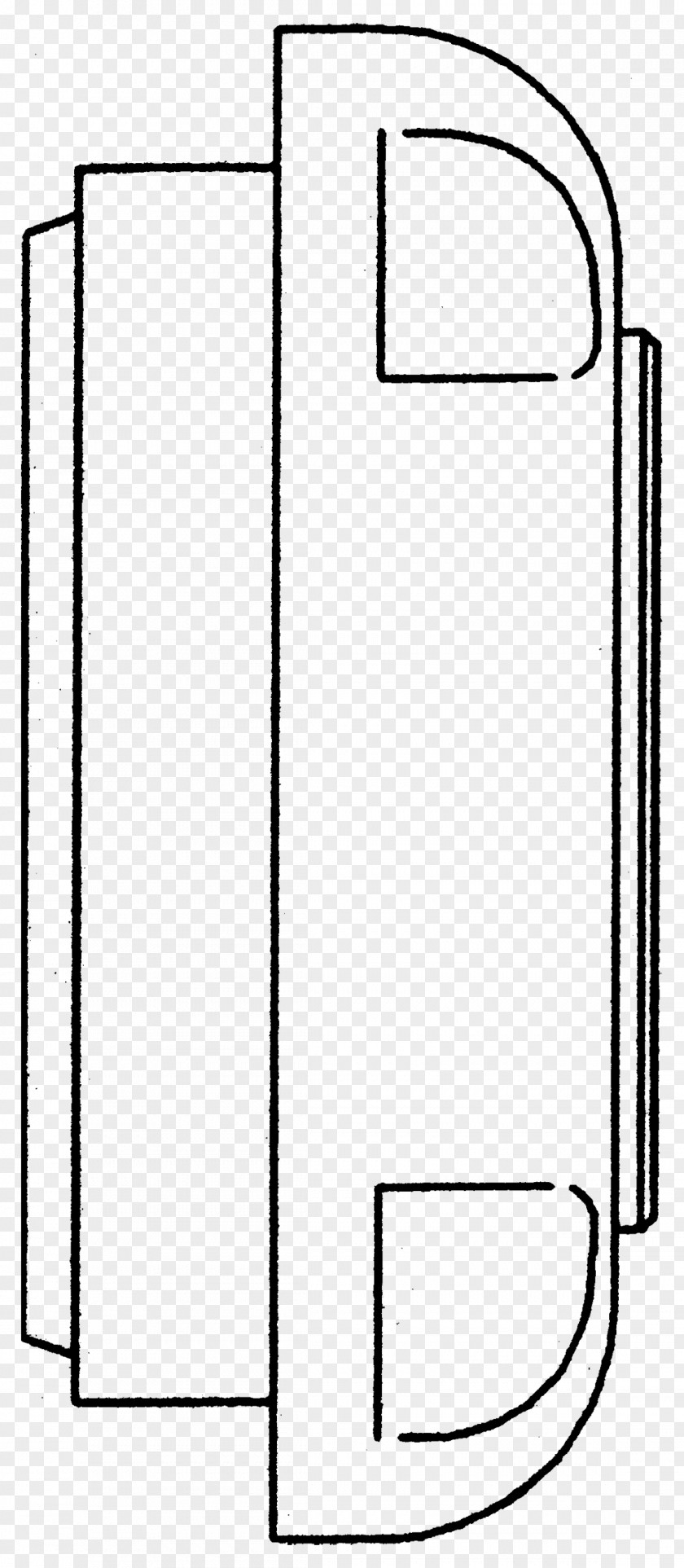 Product Drawing Door Handle Paper Line PNG