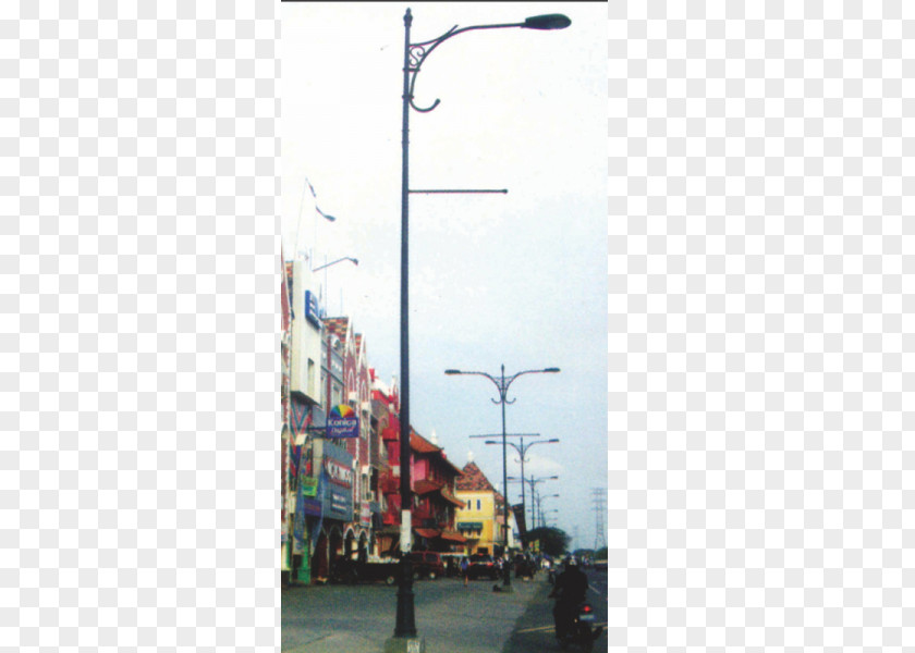 Street Light Utility Pole Pt. Indalux Lamp PNG