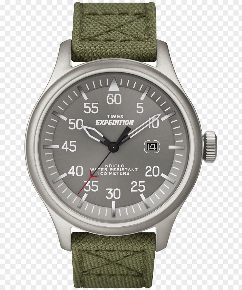 Watch Timex Group USA, Inc. Men's Expedition Field Chronograph Indiglo Scout PNG