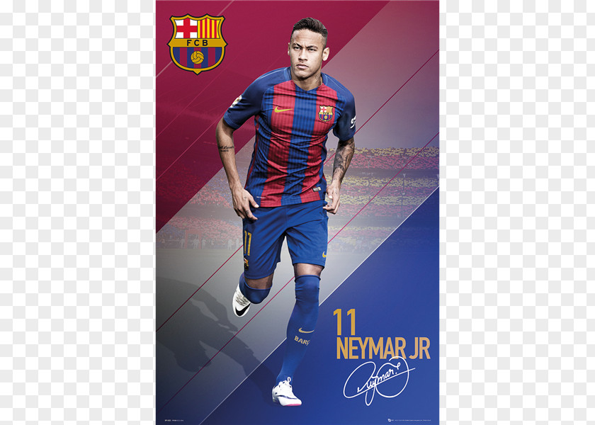 Football Poster 2015–16 FC Barcelona Season Paris Saint-Germain F.C. Brazil National Team PNG