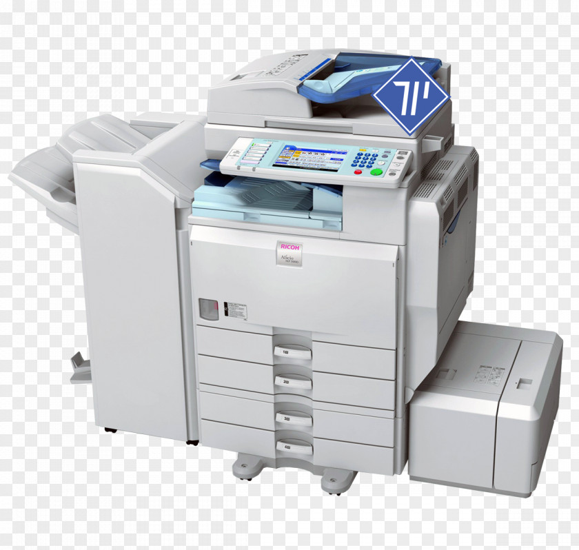 Printer Ricoh Toner Cartridge Photocopier PNG