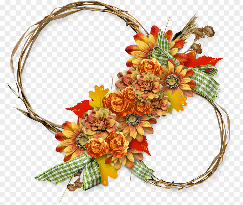 Thanksgiving Card Floral Design Wreath Cut Flowers Flower Bouquet PNG