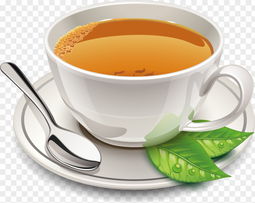 Beautifully Realistic Cup Spoon Coffee Green Tea Soft Drink Caffxe8 Mocha PNG