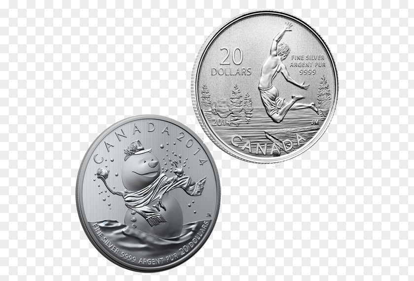 Coin Silver Canada Commemorative PNG