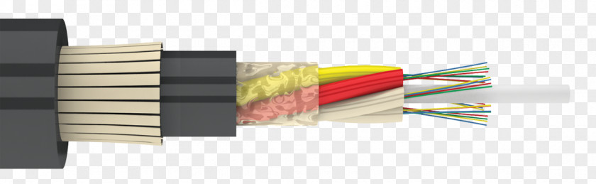 Fiber Electrical Cable Optical Power Aerial Bundled PNG