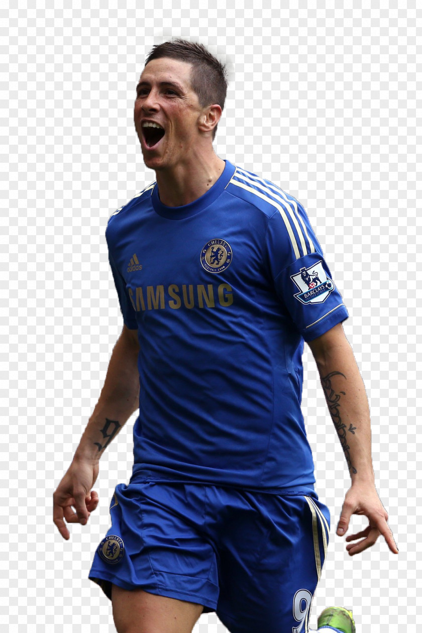 Football Fernando Torres Chelsea F.C. Soccer Player Jersey PNG