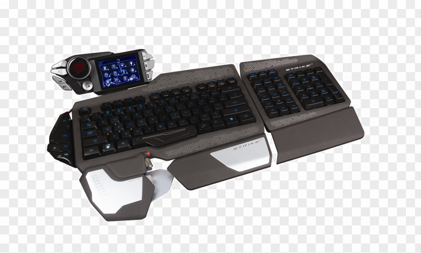 Joystick Computer Keyboard Mad Catz Gaming Keypad Video Games PNG