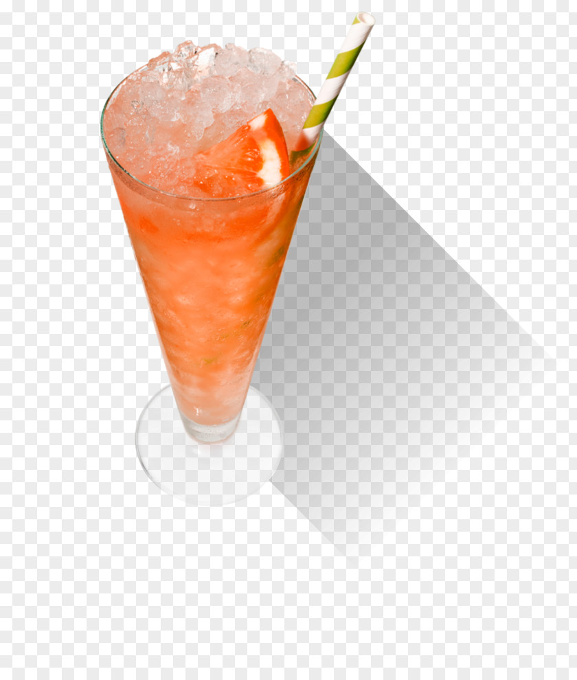 Peach Juice Splash Cocktail Garnish Bay Breeze Sea Woo Daiquiri PNG