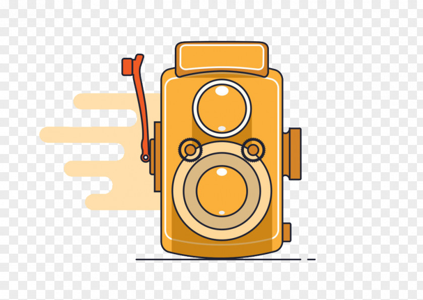 Cartoon Camera Icon PNG