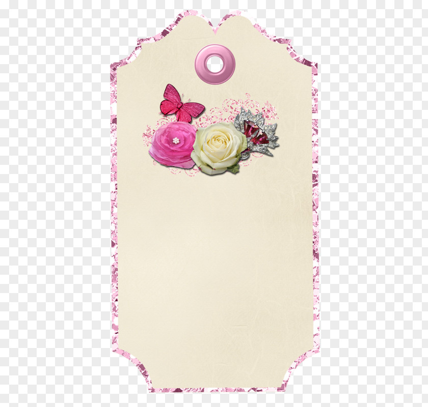 Clothes Tag Paper Scrapbooking Picture Frame PNG