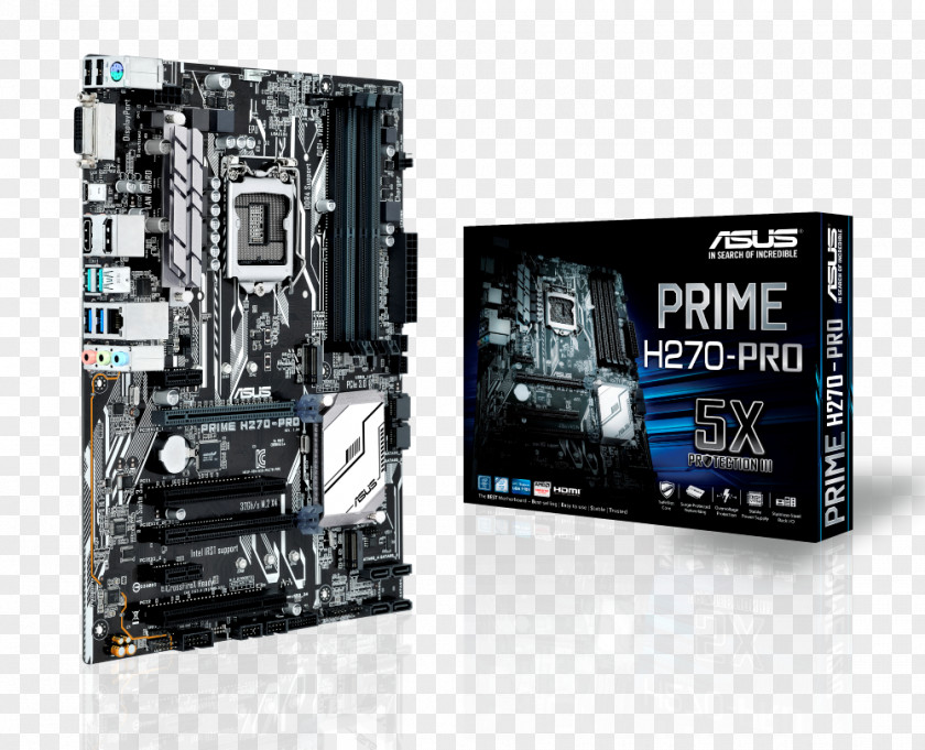 Intel ASUS PRIME Z270M-PLUS Motherboard LGA 1151 ATX PNG