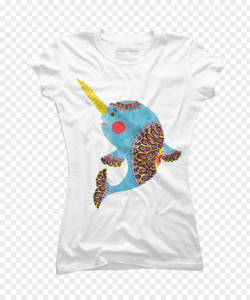 Narwhal Printed T-shirt Design By Humans Clothing Daenerys Targaryen PNG