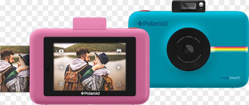 Polaroid Snap Touch Instant Camera Corporation Photography PNG
