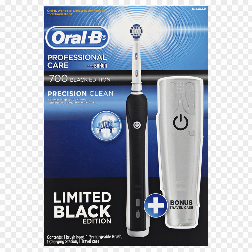 Toothbrush Electric Oral-B Pro 700 ProfessionalCare PNG
